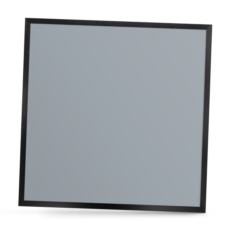 Tablica magnetyczna ozdobna ArtPrintCave 50x50 Delikatna szarość w czarnej ramie 1szt