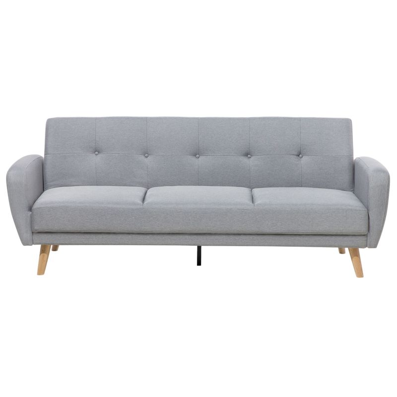 Sofa rozkładana dla 3 osób Florli Jasnoszary 1 szt.