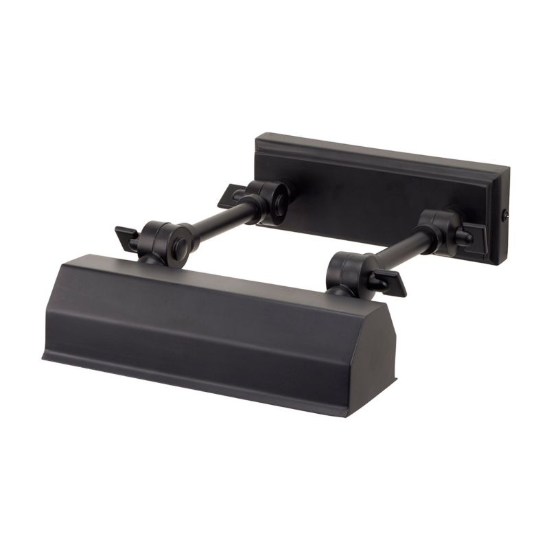 Kinkiet ścienny Elstead Chawton czarny galeryjka 1 x E14 x 40W IP20 wym: 11,9 x 18,2 x 18,6 cm - 1 szt.