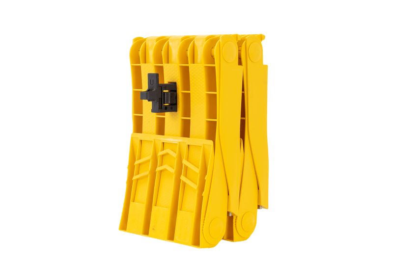 Zestaw dwóch klinów składanych pod koła LOKHEN 46 190mm komplet z uchwytem 2 szt.