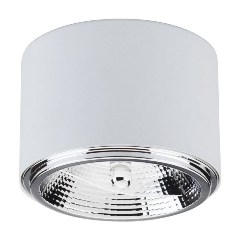 Reflektor sufitowy TK-Lighting Moris biały 1 x AR111 x IP20 wym: 11,3 x 11,3 cm - 1 szt.