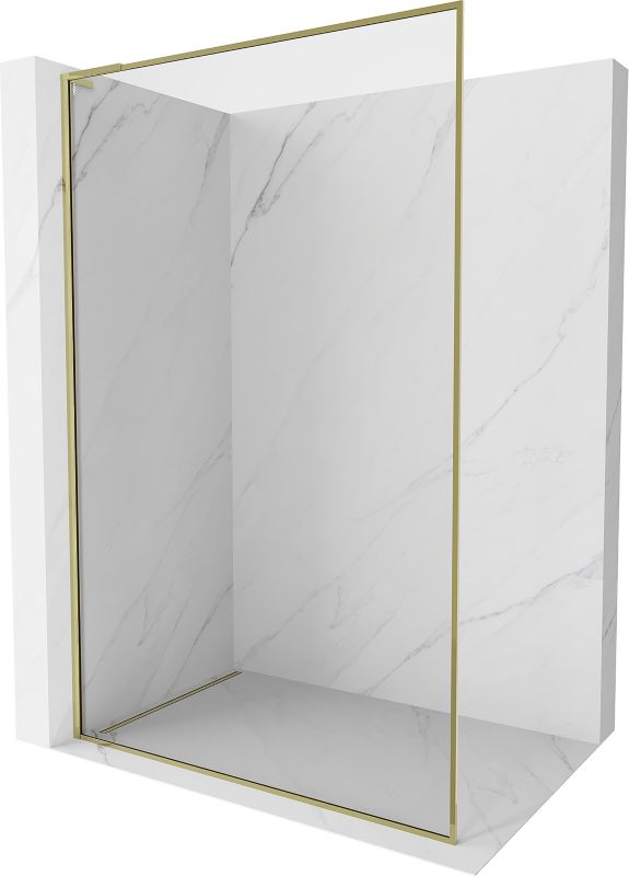 Ścianka prysznicowa Mexen Kioto-F L złota 75x202 cm 800-075-174-50-001 szt.