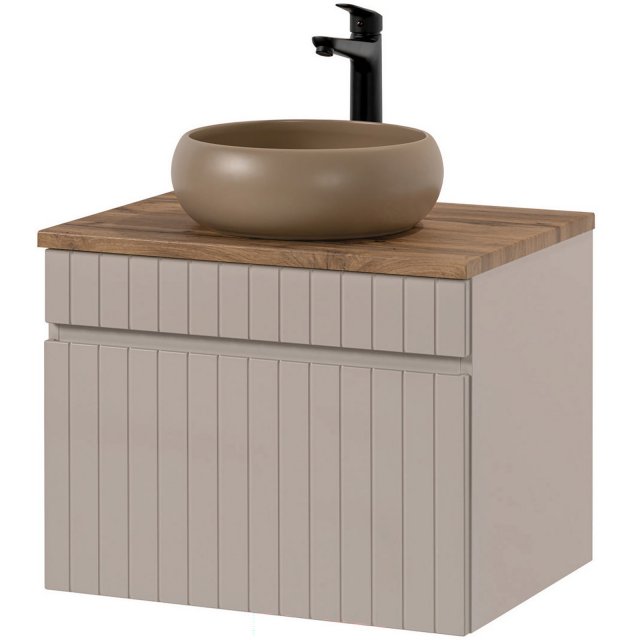 COMAD Zestaw mebli ICONIC CASHMERE szafka z blatem COAST EVOKE 60 cm,