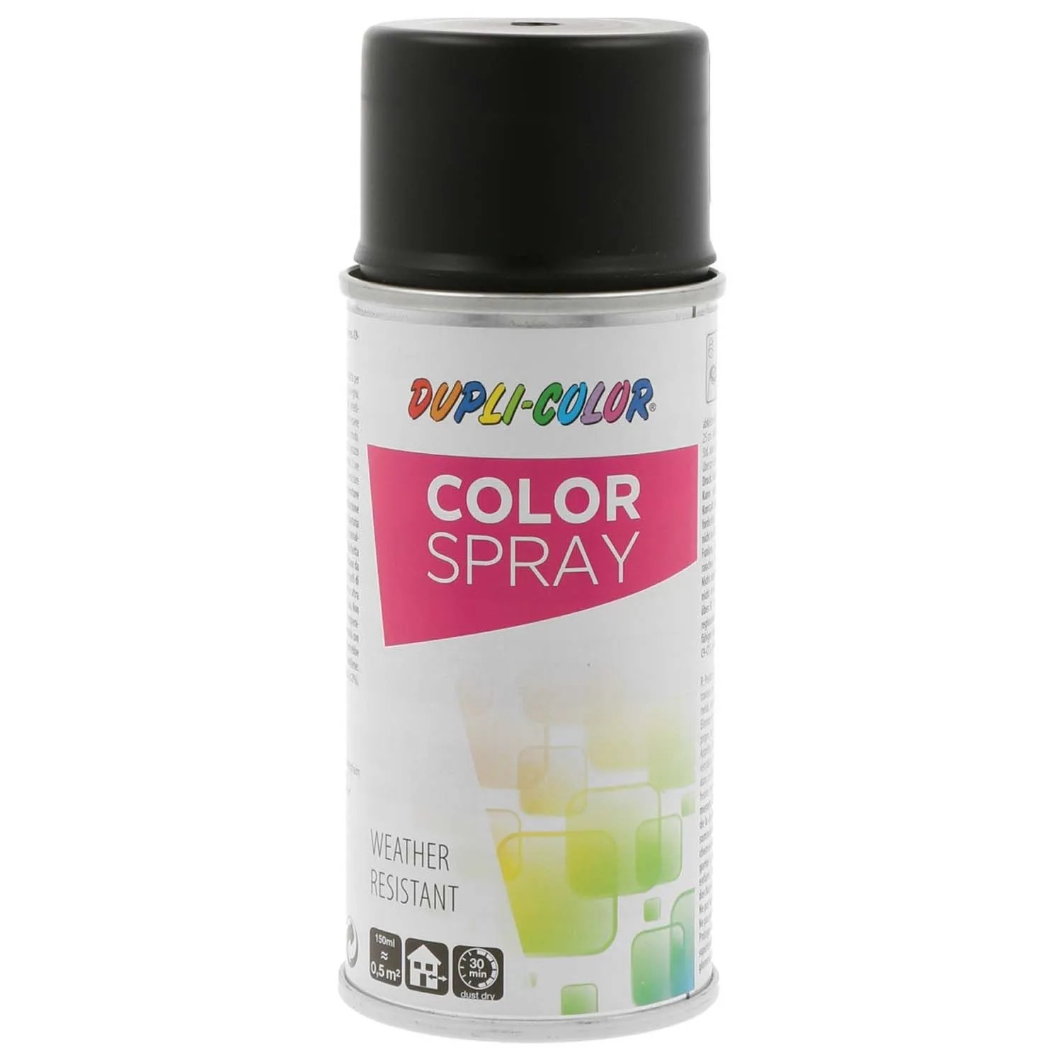 Dupli-Color Farba w sprayu ColorSpray czarna matowa 150 ml