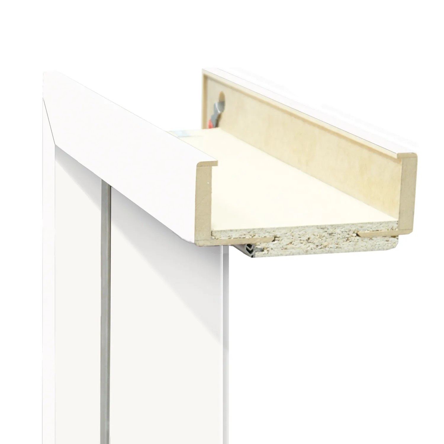 Classen ościeżnica regulowana bezprzylgowa 135-155 Uni White 90L