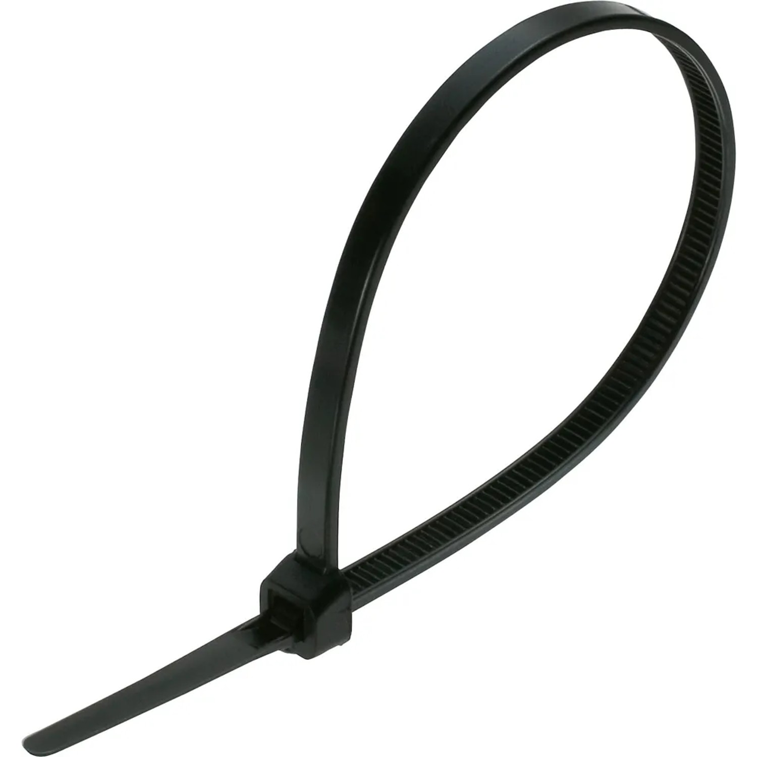 LUX-TOOLS Opaski do kabli 4,2 x 380 mm czarne, 100szt