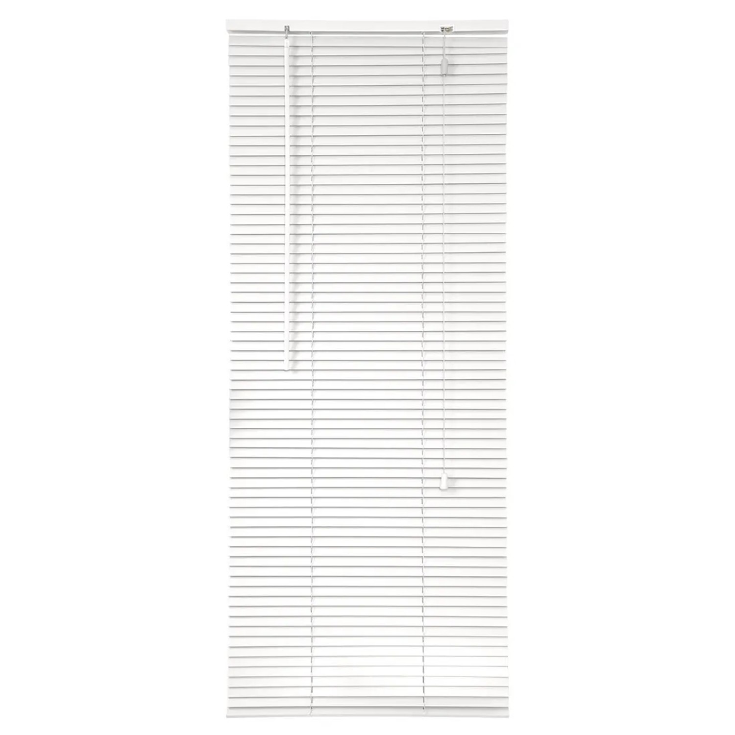 Żaluzja drewniana 25 mm biała 40 x 140 cm
