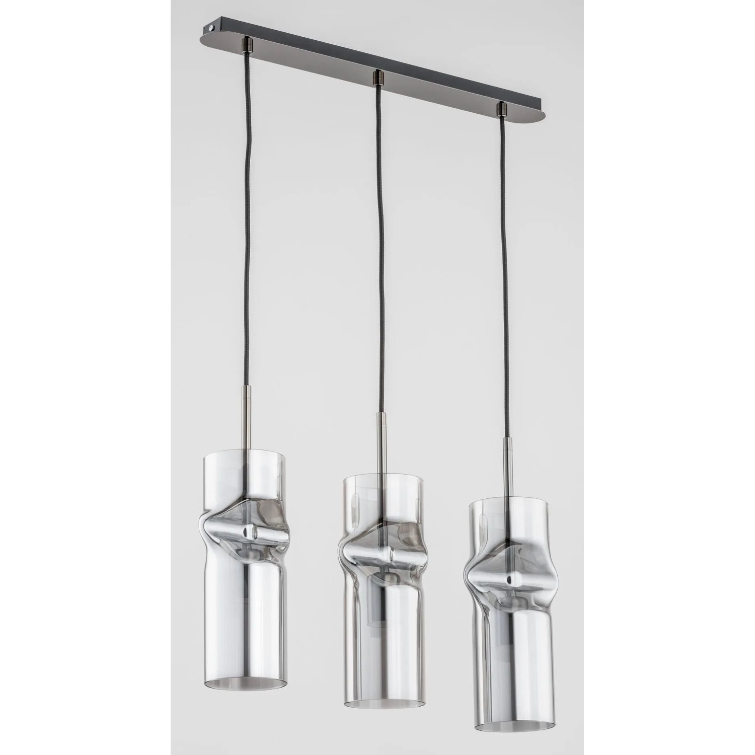 Alfa Lampa wisząca KAPRIS 3x60W E27 grafit