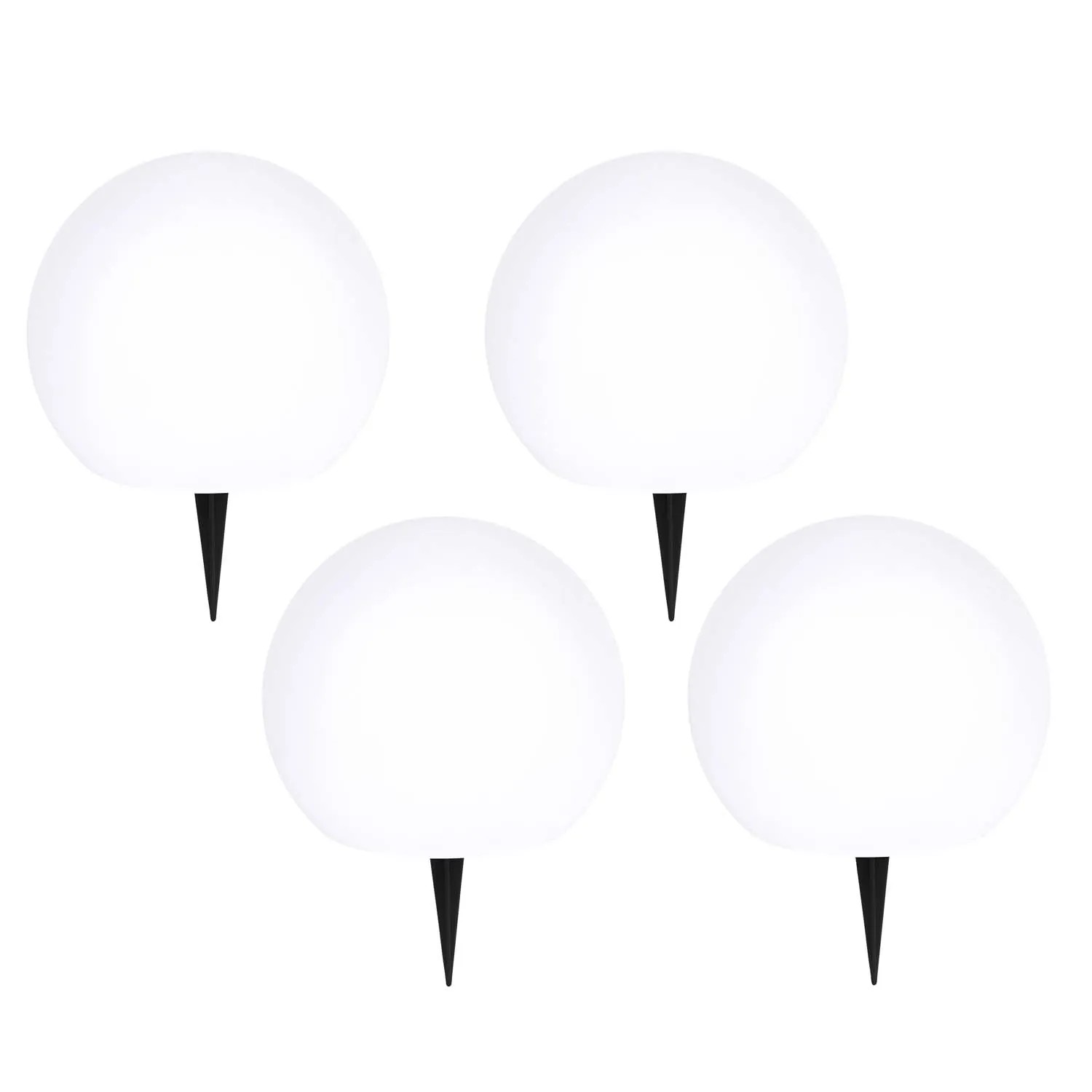 Zestaw 4 kul solarnych LUNAR o średnicy 20 cm