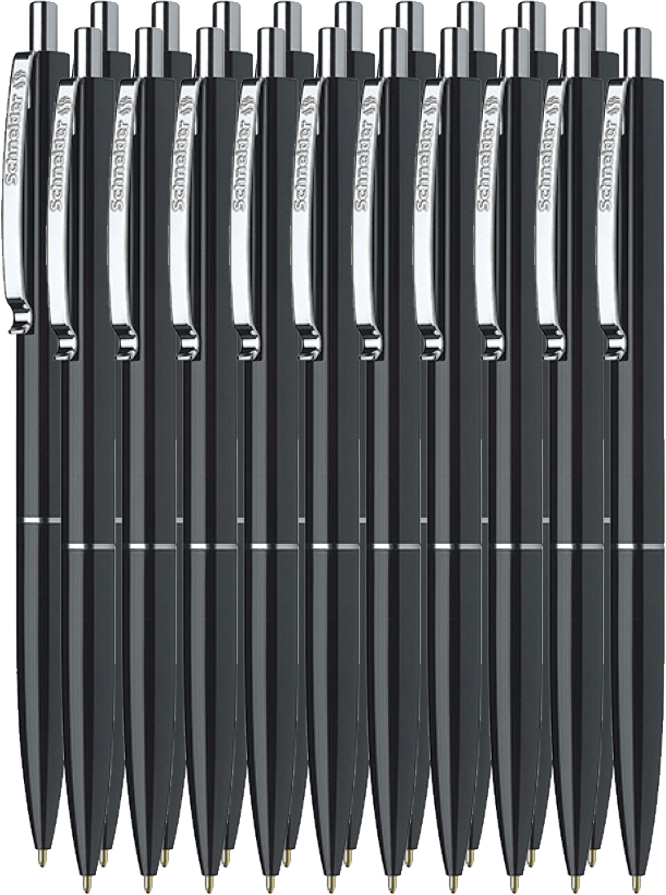 20x Długopis automatyczny Schneider K15, M, czarny