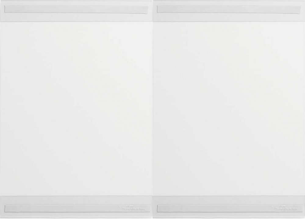 2x Kieszeń na dokumenty Durable, samoprzylepna, A4, pionowa, 5 sztuk, przezroczysty