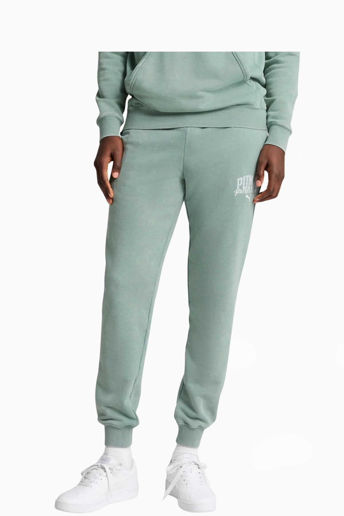 Spodnie Puma Classics Washed - Zielony