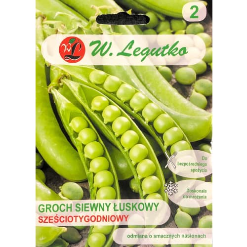 40 g, Skořápkový hrášek Šestitýdenní - : Monžstvo balíkov: 40 g