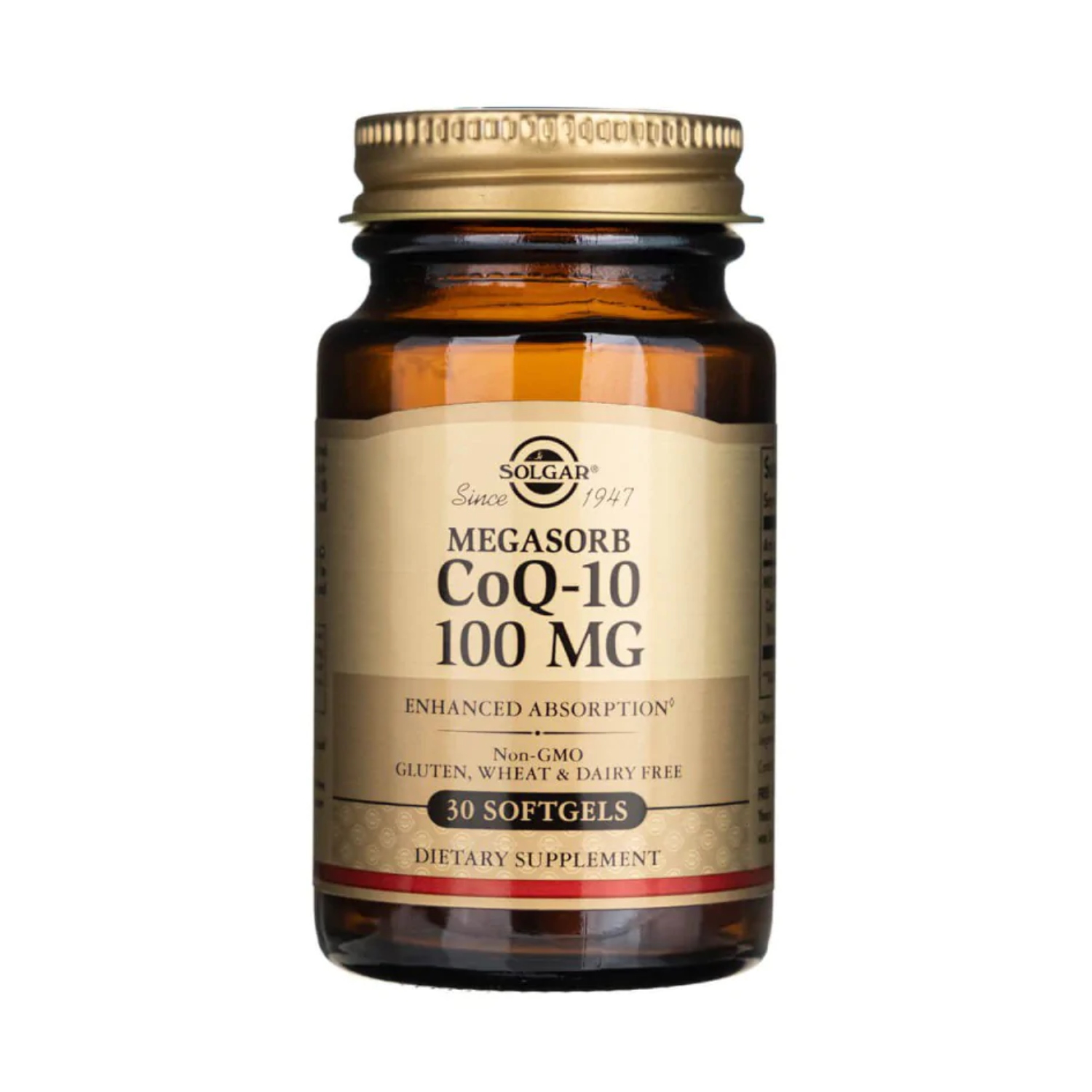 Solgar koenzym q10 100 mg, 30 kapsułek