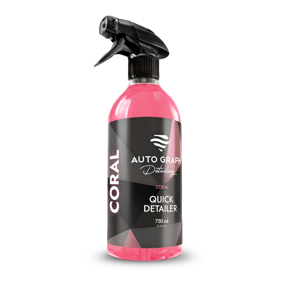 Auto Graph CORAL Quick Detailer 750ml - prosty w użyciu produkt do odświeżania lakieru