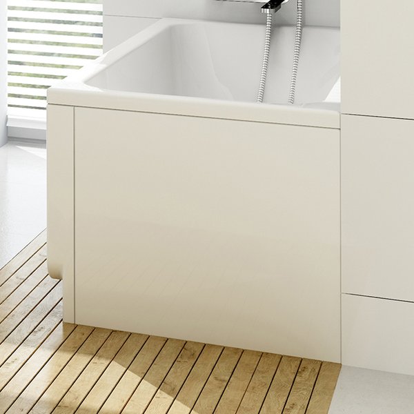 Ravak Chrome panel boczny 75 cm biały CZ74130A00