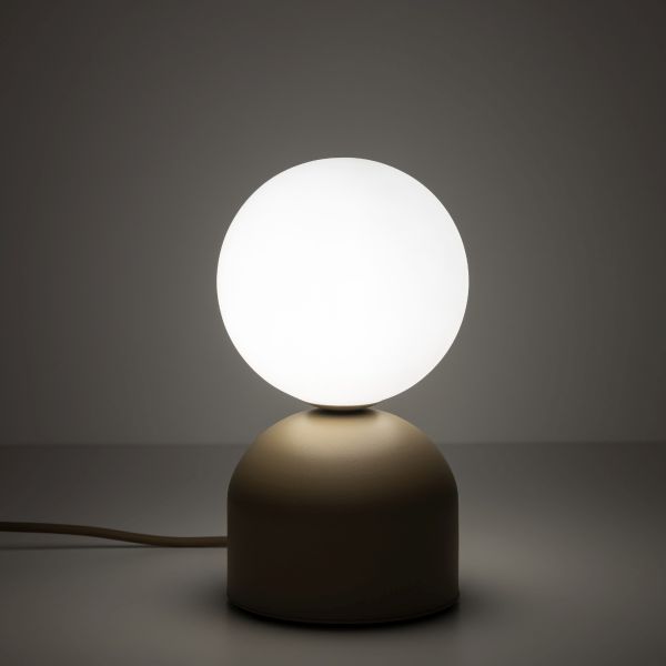 TK Lighting Miki lampka nocna dziecięca 1x8W biała-piaskowa 11391