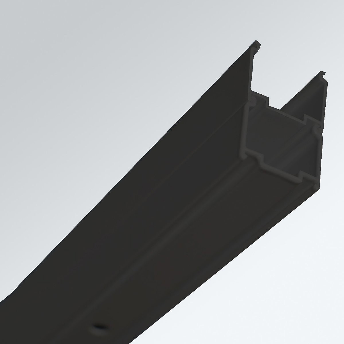 Ravak Pivot PPS-80 ścianka prysznicowa 80 cm stała czarny mat/szkło przezroczyste 90G40300Z1