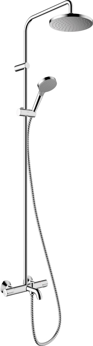 Hansgrohe Vernis Blend zestaw prysznicowy ścienny termostatyczny z deszczownicą chrom 26274000 - Wysyłka w 24h