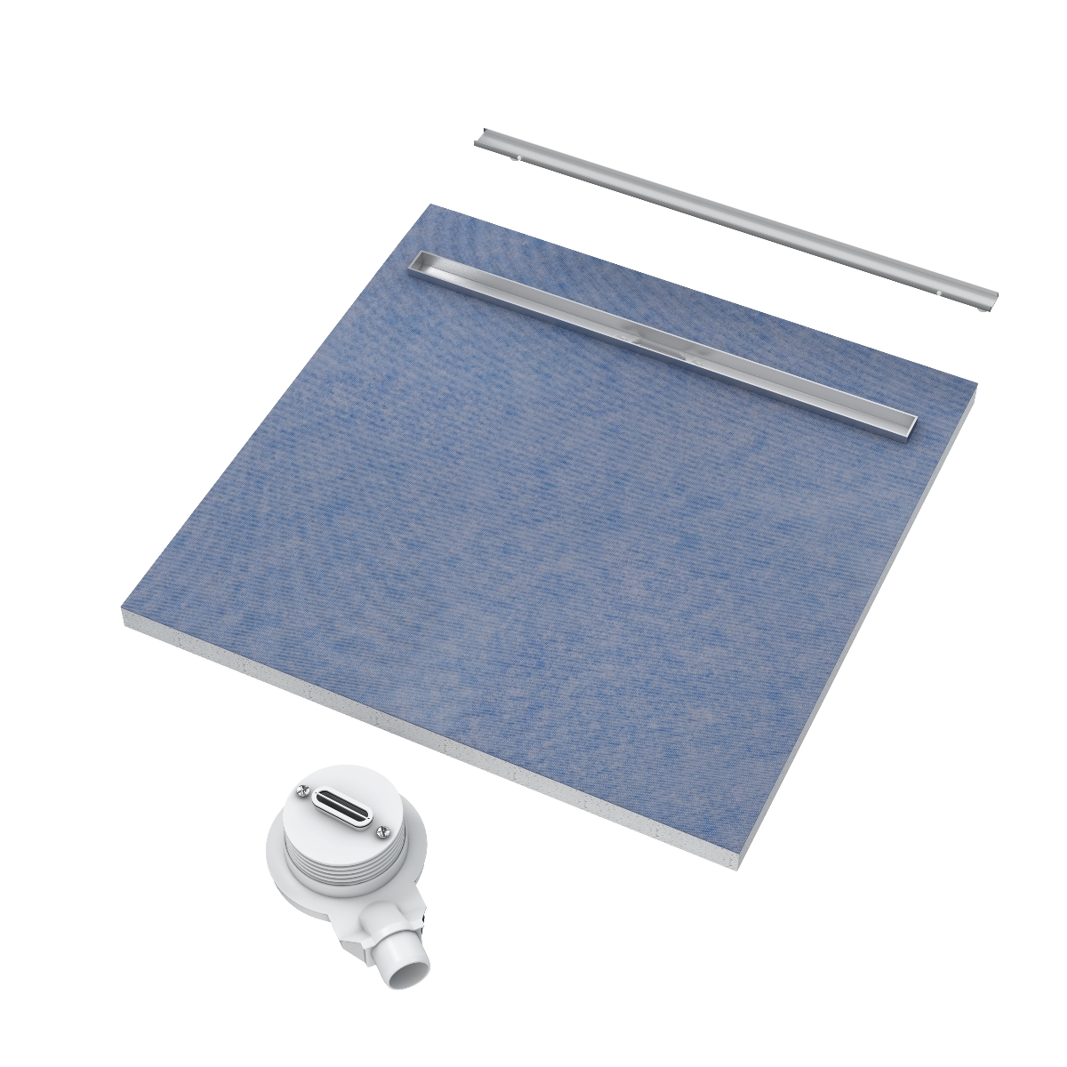 Schedpol Slim Lux odpływ liniowy 90x90 cm 10.102/OLSP