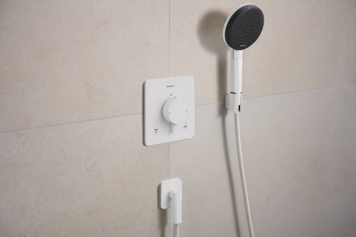 Hansgrohe Porter Fine uchwyt prysznicowy biały 28885700