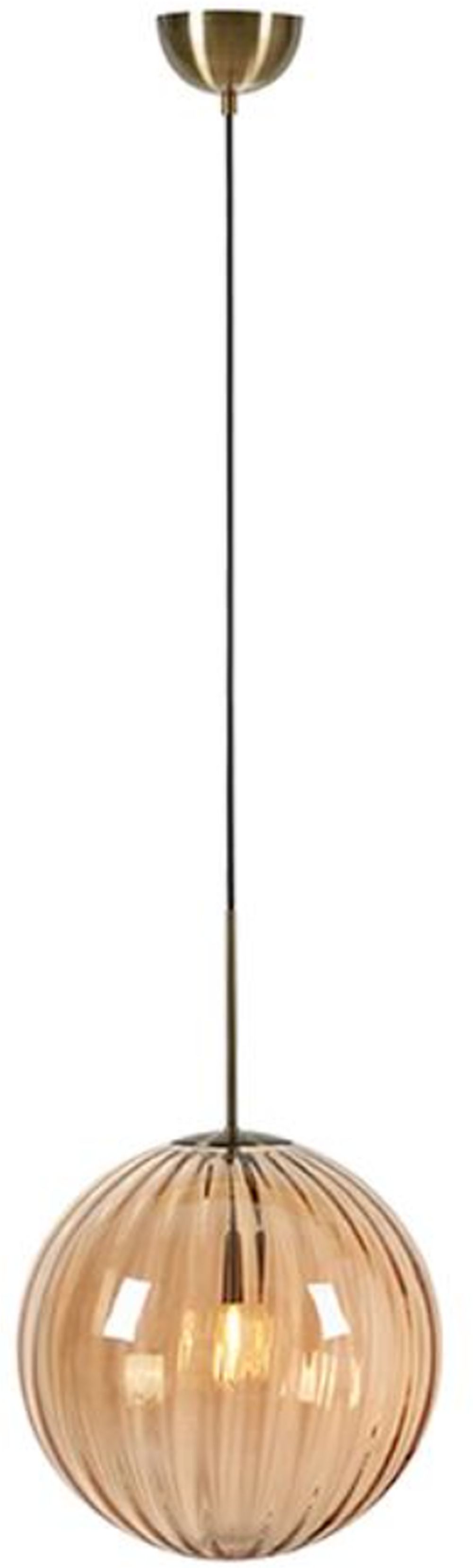 Markslöjd Fengari lampa wisząca 1x40W złoty 108763