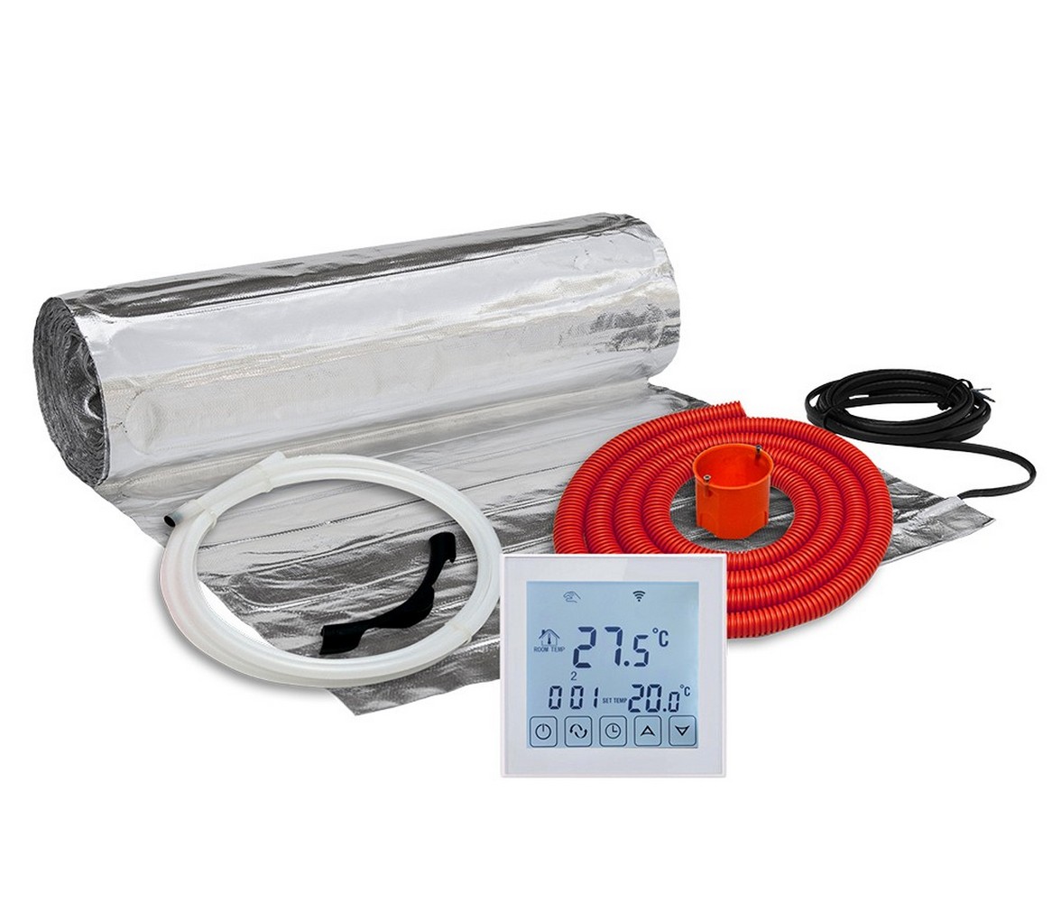 Thermoval WT 2010 mata grzewcza z termoregulatorem 6 m2 150 W/m2