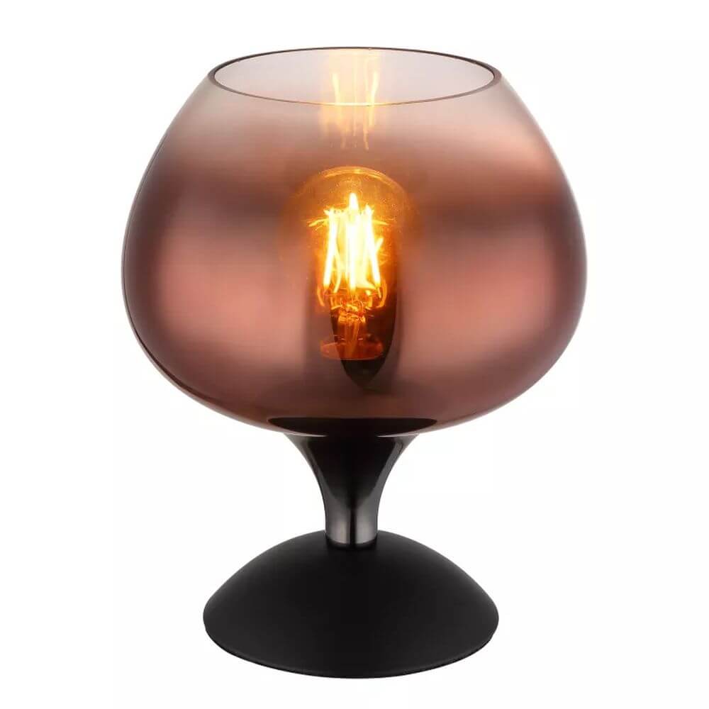 Globo Lighting Maxy lampa stołowa 1x40 W czarna 15548T2G