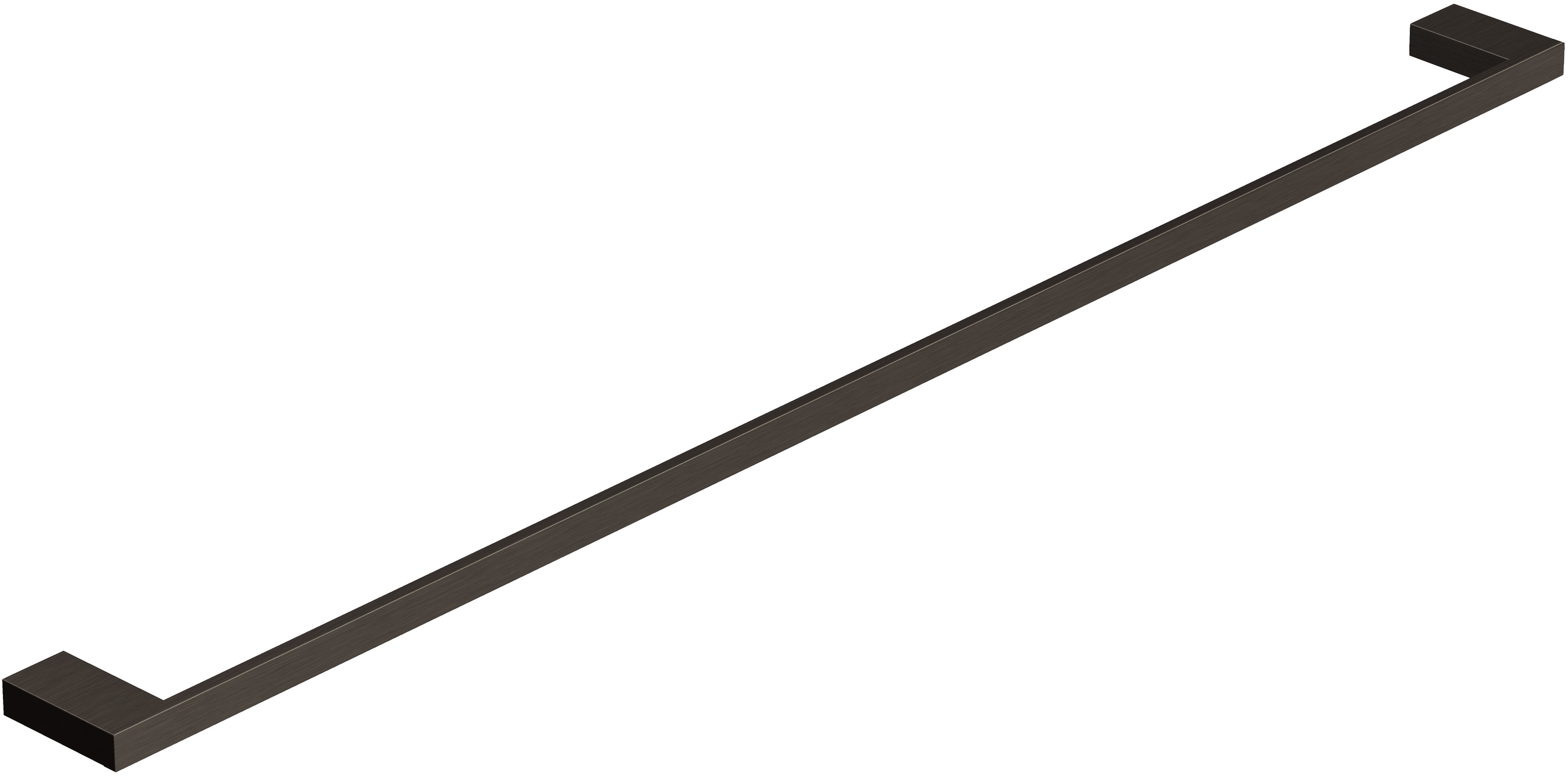 Kludi Vela C drążek na ręcznik 80 cm czarny szczotkowany 31961N2