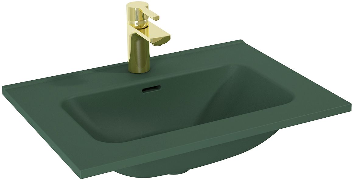 Elita Skappa umywalka 60,8x46 cm prostokątna meblowa forest green matt RE040603067010 - Wysyłka w 24h
