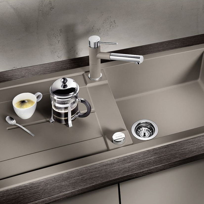 Blanco Metra XL 6 S zlewozmywak 100x50 cm z Silgranit PuraDur szarość skały 518880