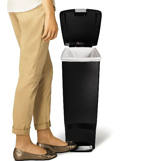 Simple Human kosz na śmieci 40 l czarny CW1361