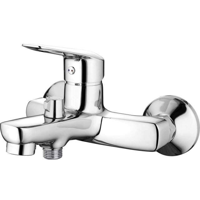 DEANTE Bateria wannowa ścienna BORO chrom BMO_010M