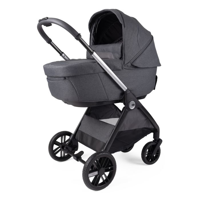 Chicco Bellagio - wózek głęboko-spacerowy z fotelikiem 3w1-Black Satin
