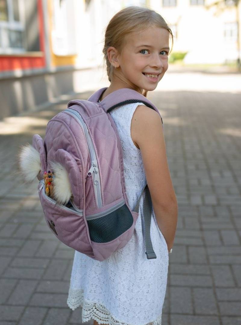 Plecak dziecięcy Kinder Hop Travel Bear Heather Bees