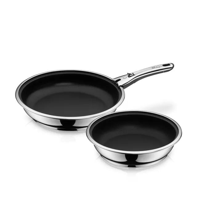 Komplet patelni Click and Serve 24+28cm z uchwytem