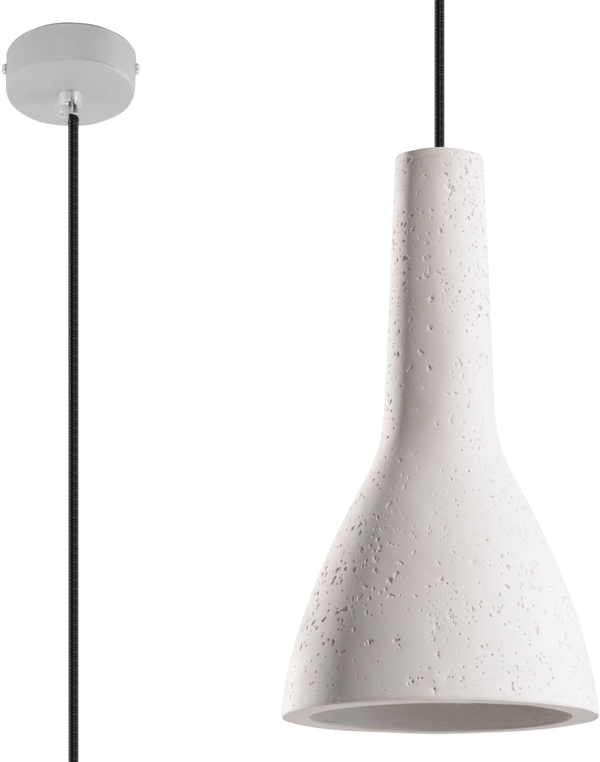 Darmowa Dostawa - Lampa wisząca 1x60 W szary/popielaty Sollux Lighting Empoli SL0280
