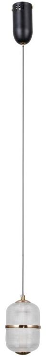 Darmowa Dostawa - Lampa wisząca 1x6 W czarna Italux Alani PND343751BK