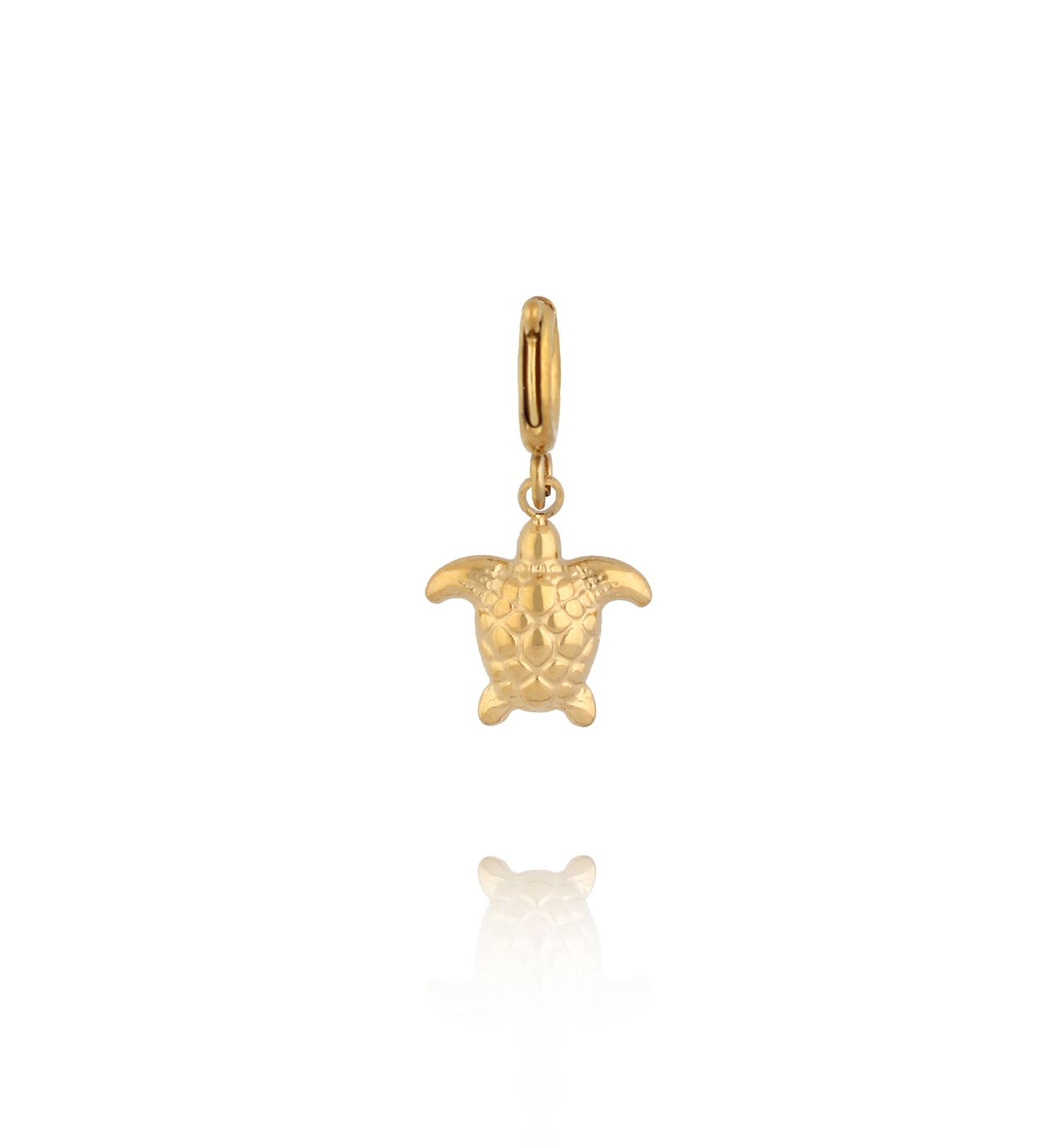Charms złoty Żółwik CHA0071 - By Dziubeka