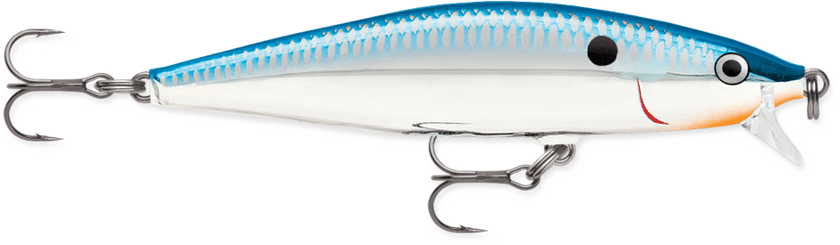 Rapala Wobler Flat Rap 10cm #SB