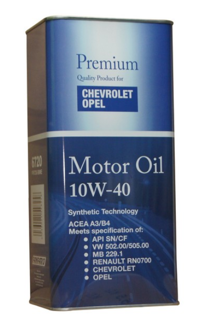FANFARO FOR OPEL / CHEVROLET 10W40 5L - Petrostar