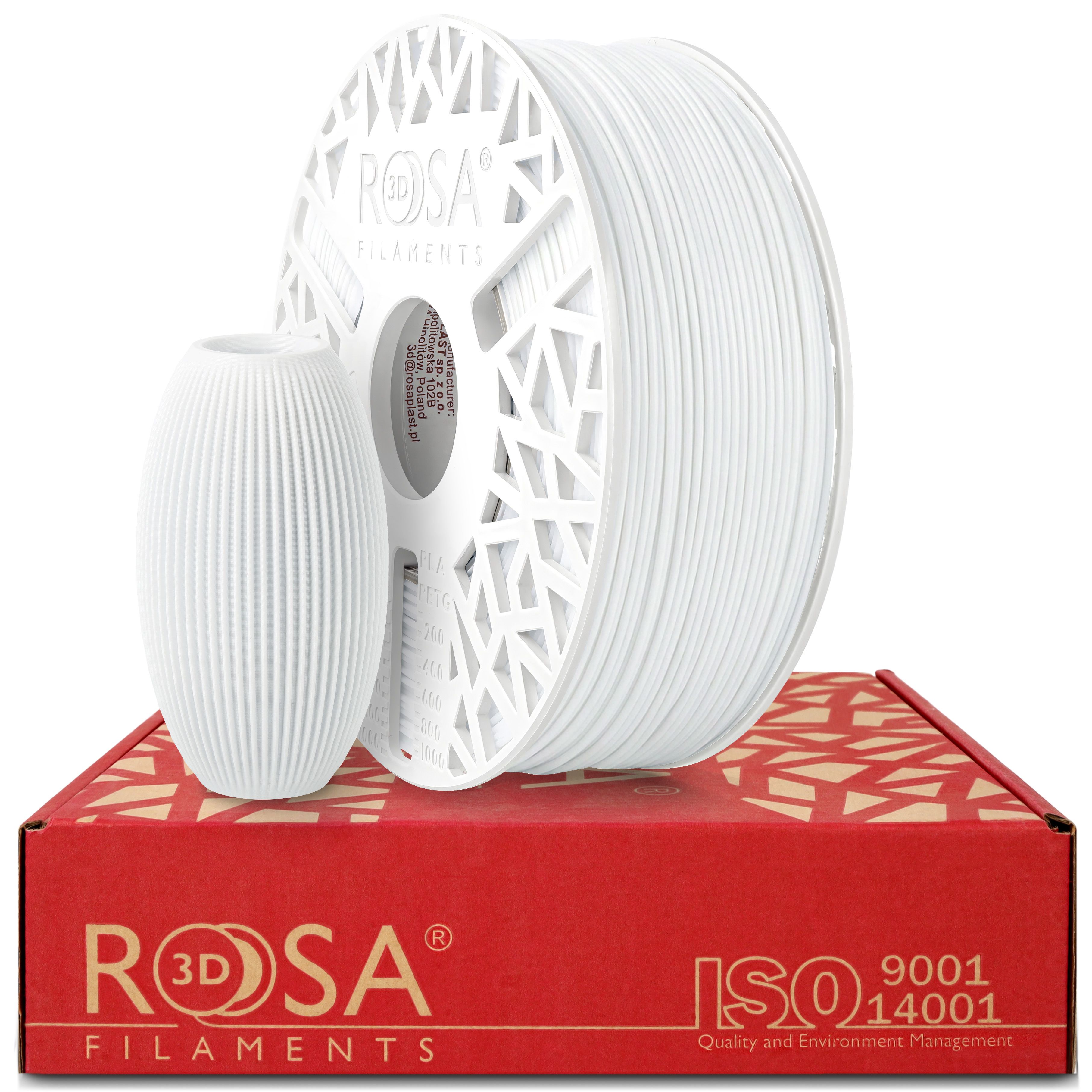FILAMENT 3D ABS-X White 1,75mm 1kg