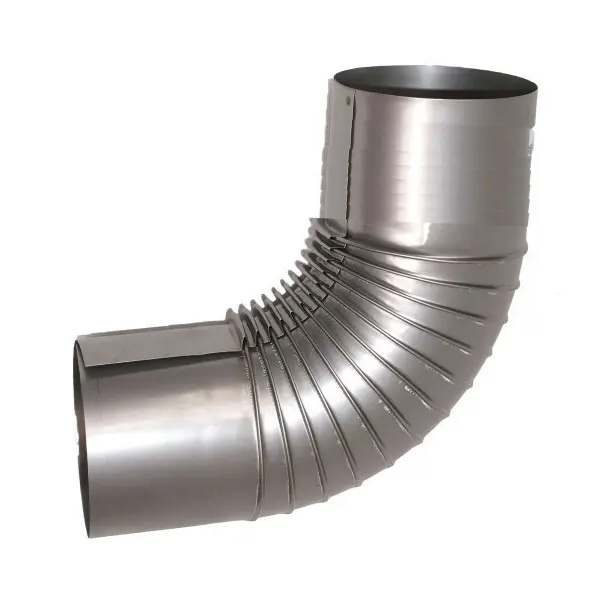 Kolano piecowe dymne - fi 150 mm - kominowe 90st