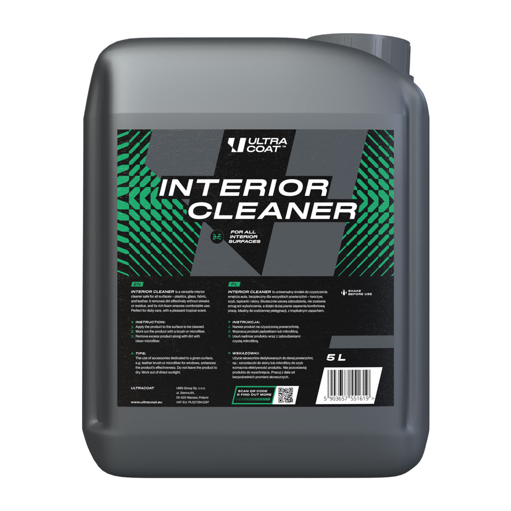 Ultracoat Interior Cleaner 5L - środek do czyszczenia wnętrza