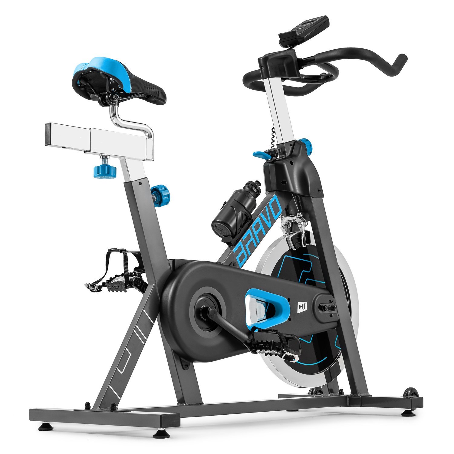Rower spiningowy Indoor Cycling HS-045IC Bravo niebieski