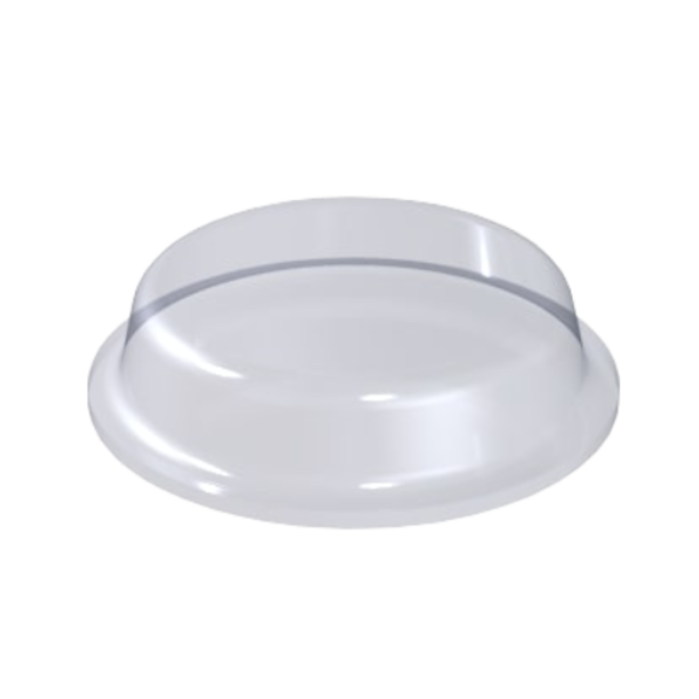 Stopka Bumpon Cylindryczna 10,1mm/1,8mm - 288szt, Transparentna - Opakowania.Online