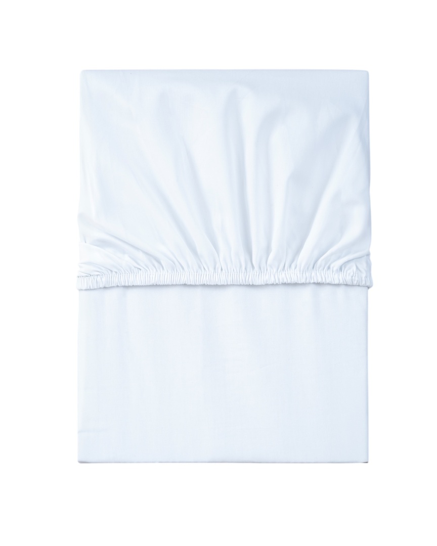Satynowe prześcieradło hotelowe z gumką 200x200 cm, 100% bawełna 150 g