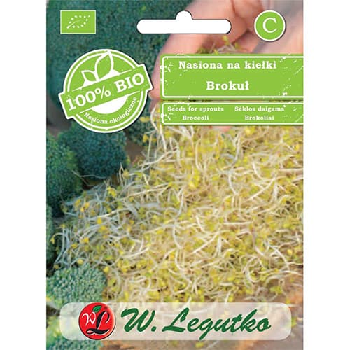 1 pac, Germeni - Broccoli - Semințe: Mod de ambalare: 10 g