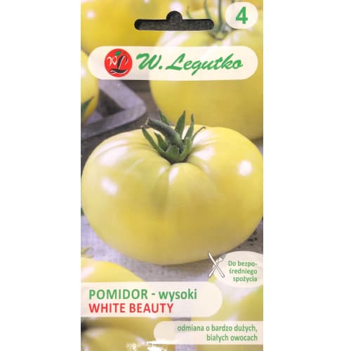 Paradajka poľná vysoká White Beauty - : Monžstvo balíkov: 0.2 g