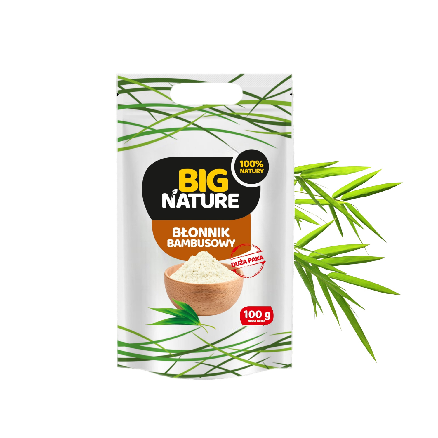 Big nature - błonnik bambusowy, 100 g